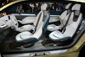 Skoda Vision E interior